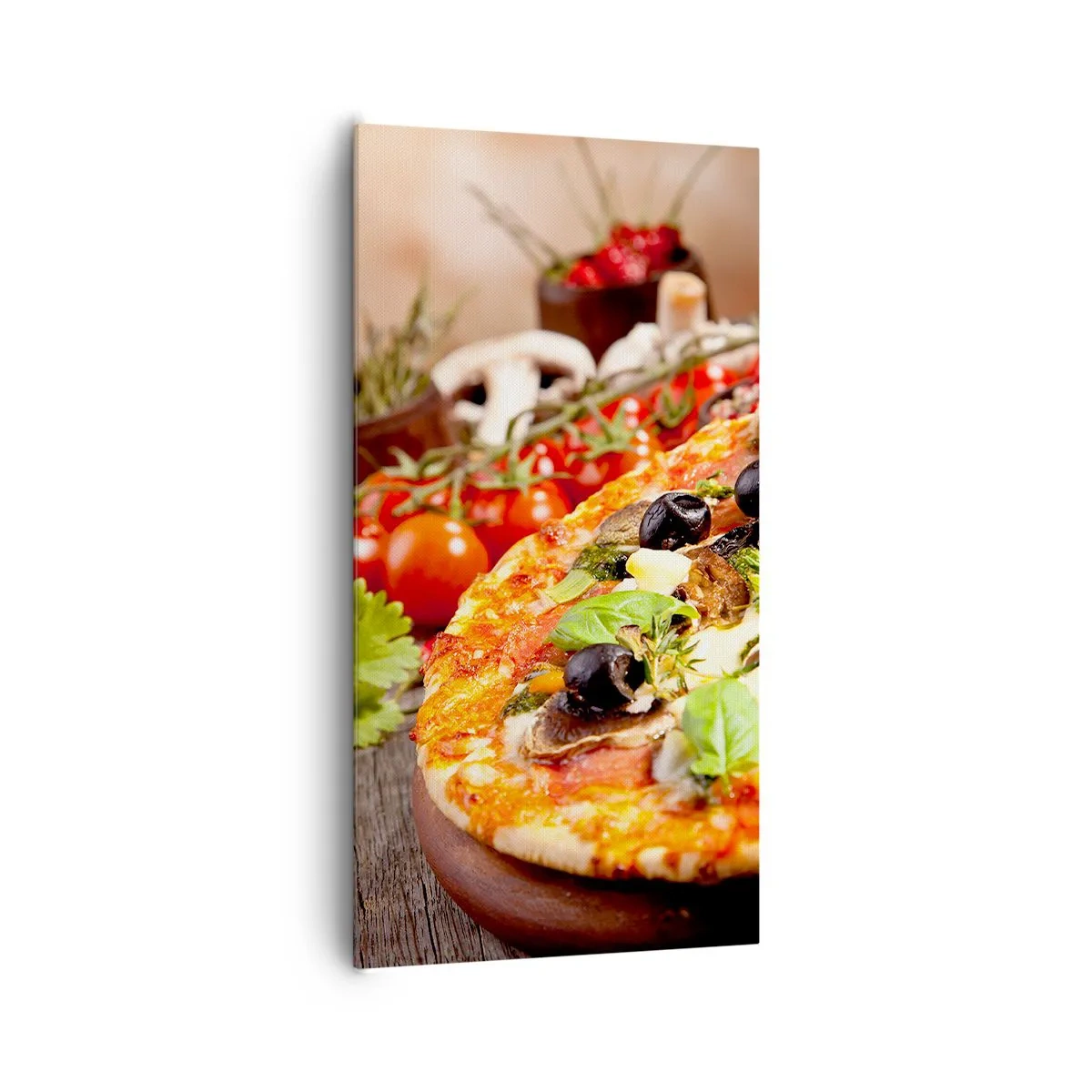 Cuadro sobre lienzo - Impresión de Imagen - De ingredientes puros - 65x120 cm