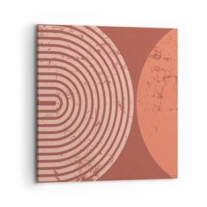 Cuadro sobre lienzo - Impresión de Imagen - Estrecha relación - 70x70 cm