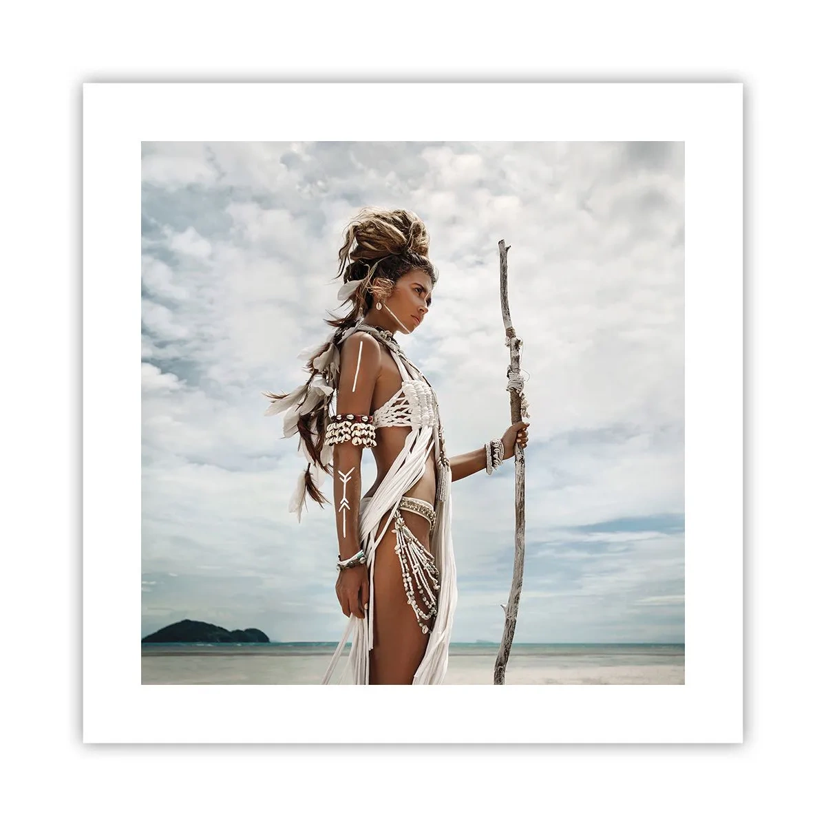 Póster - Reina de los trópicos - 40x40 cm