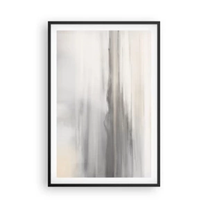 Póster en marco negro - Una distancia reflexiva - 61x91 cm