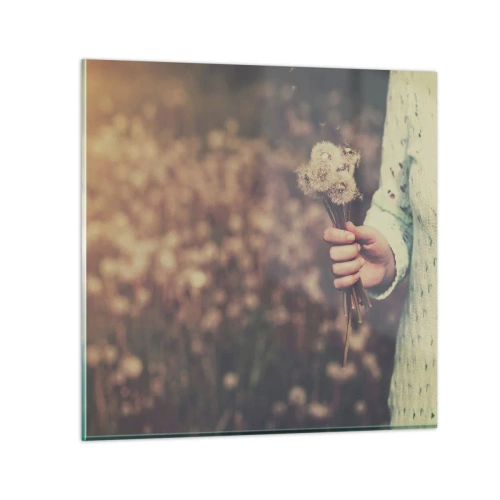 Cuadro sobre vidrio - Impresiones sobre Vidrio - Deténgalos, por favor - 60x60 cm