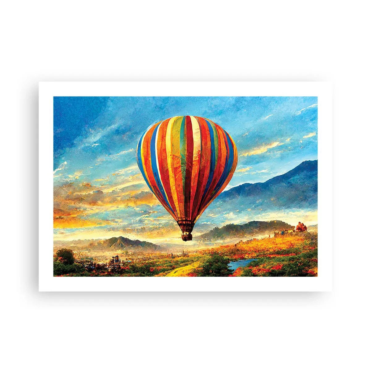 Póster - En silencio se ve el horizonte - 70x50 cm