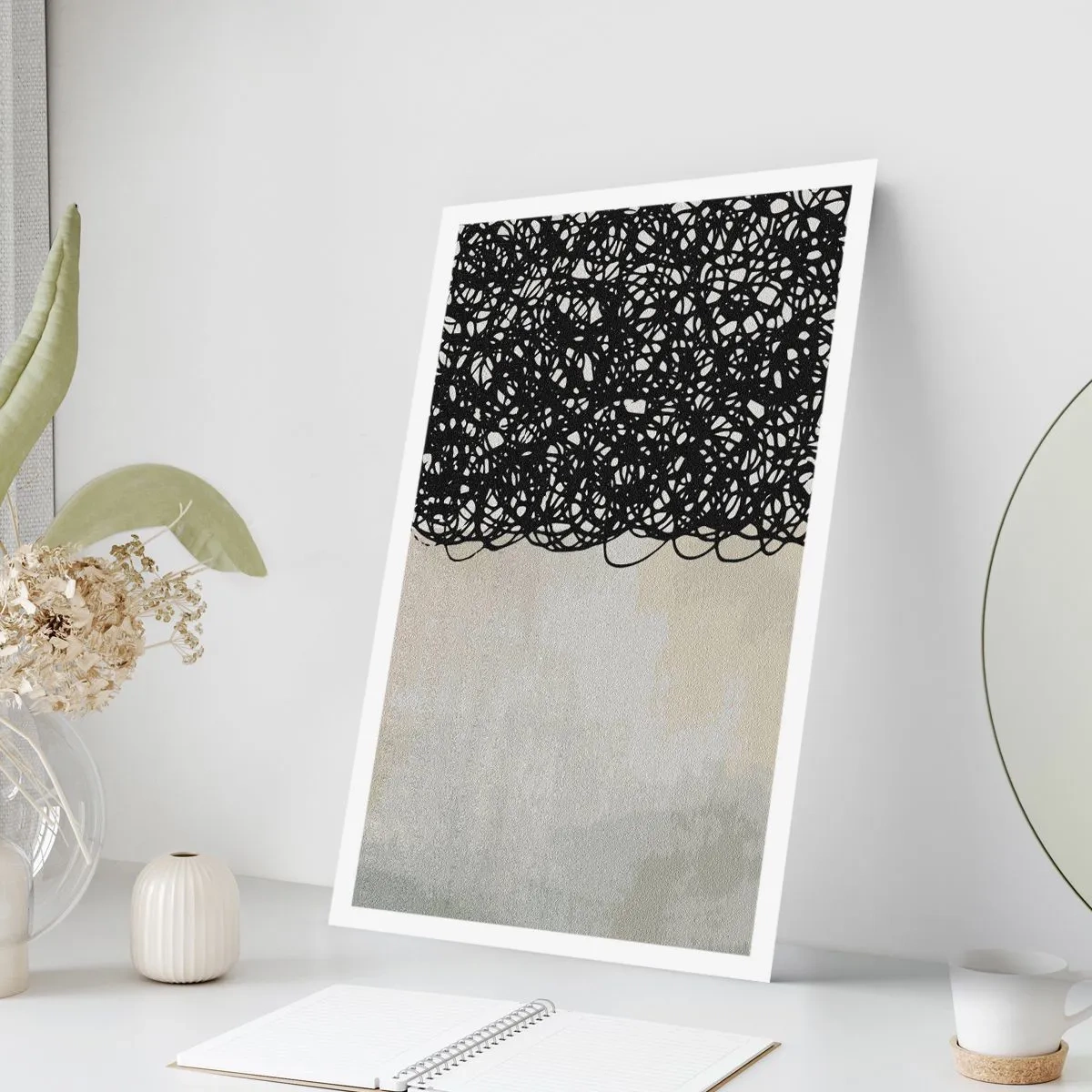 Póster - Una abstracción arremolinada - 70x100 cm