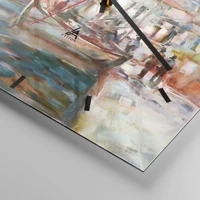 Esfera sin numeración, con rayas