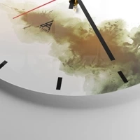 Esfera sin numeración, con rayas