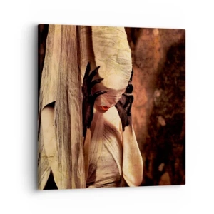 Cuadro sobre lienzo - Impresión de Imagen - Entre el bien y el mal - 30x30 cm