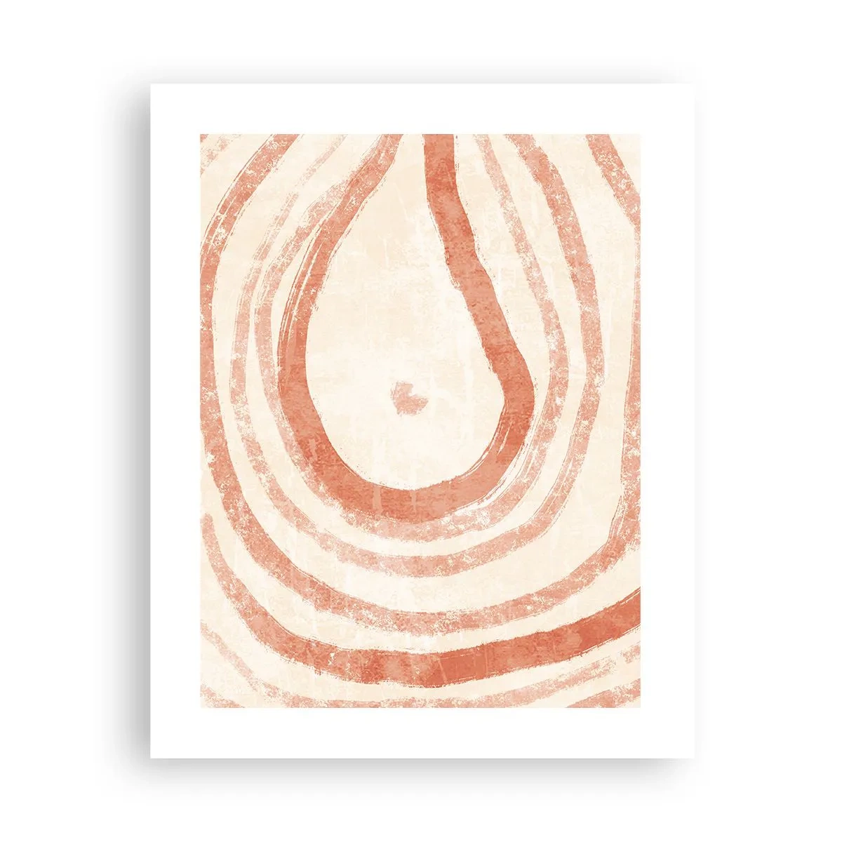 Póster - Círculos de coral - composición - 40x50 cm