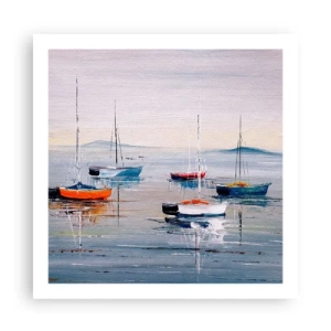 Póster - Un más que merecido descanso - 60x60 cm