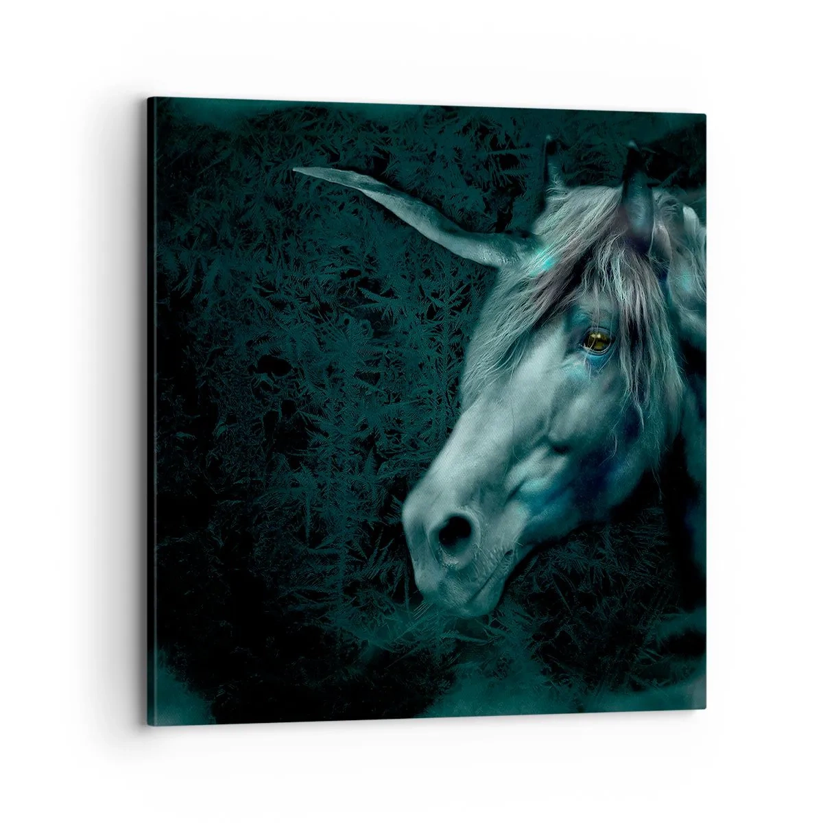 Cuadro sobre lienzo - Impresión de Imagen - En un bosque de cuento de hadas - 70x70 cm