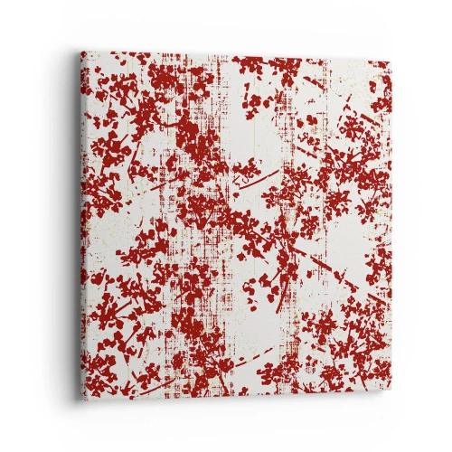 Cuadro sobre lienzo - Impresión de Imagen - Como un viejo percal - 40x40 cm