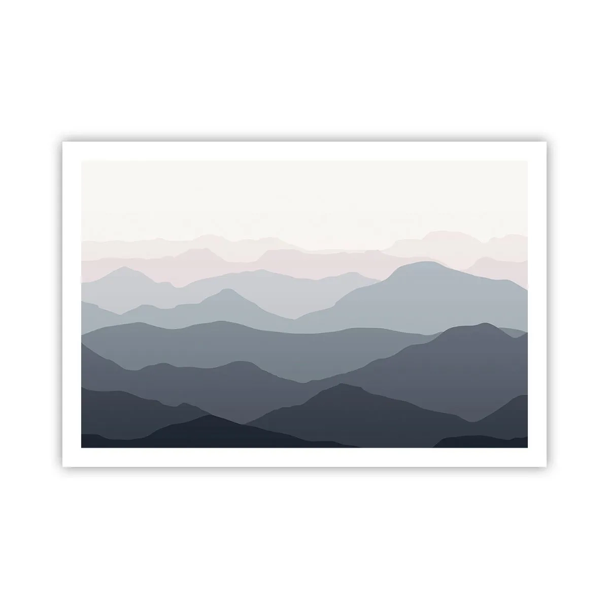 Póster - Cordilleras a la vista - 91x61 cm