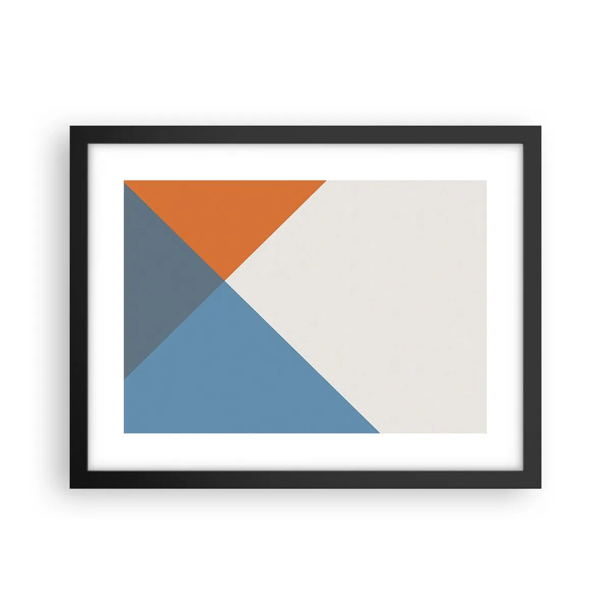 Póster en marco negro - Desde el punto de vista de... - 40x30 cm