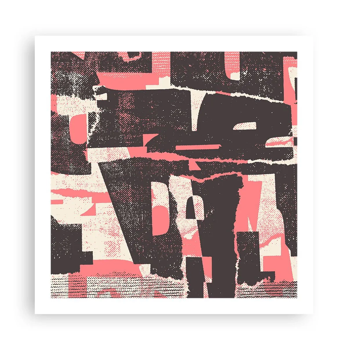 Póster - Todo el ajetreo - 60x60 cm