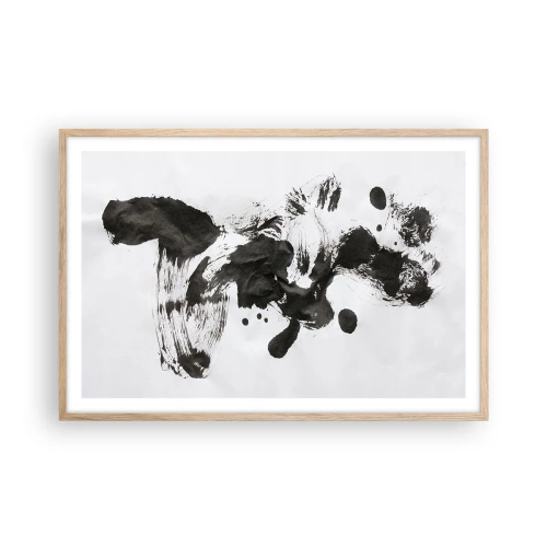 Póster en marco roble claro - ¿Un método en la locura? - 91x61 cm