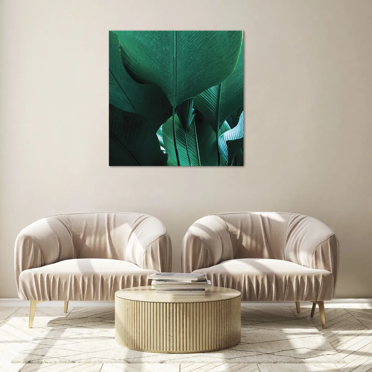 Cuadro sobre vidrio - Impresiones sobre Vidrio - De cara a la luz - 30x30 cm