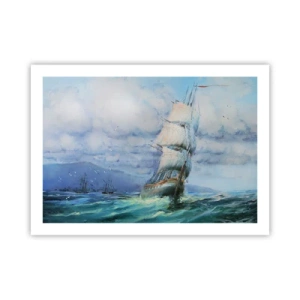 Póster - Viento en popa - 70x50 cm