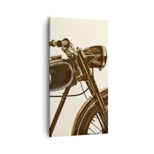 Cuadro sobre lienzo - Impresión de Imagen - Añoranza de los clásicos - 55x100 cm