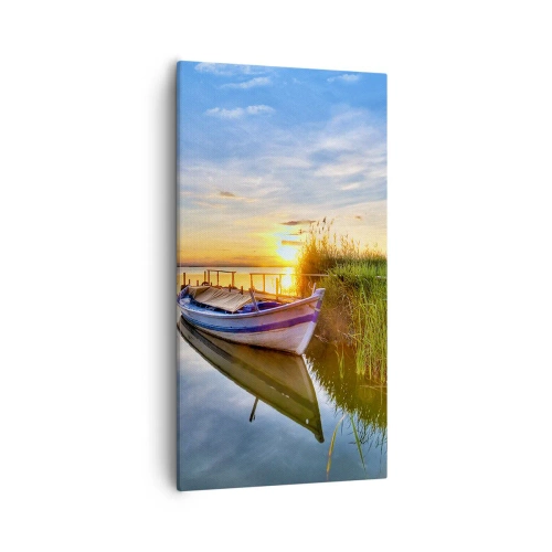 Cuadro sobre lienzo - Impresión de Imagen - Sueños cumplidos - 55x100 cm