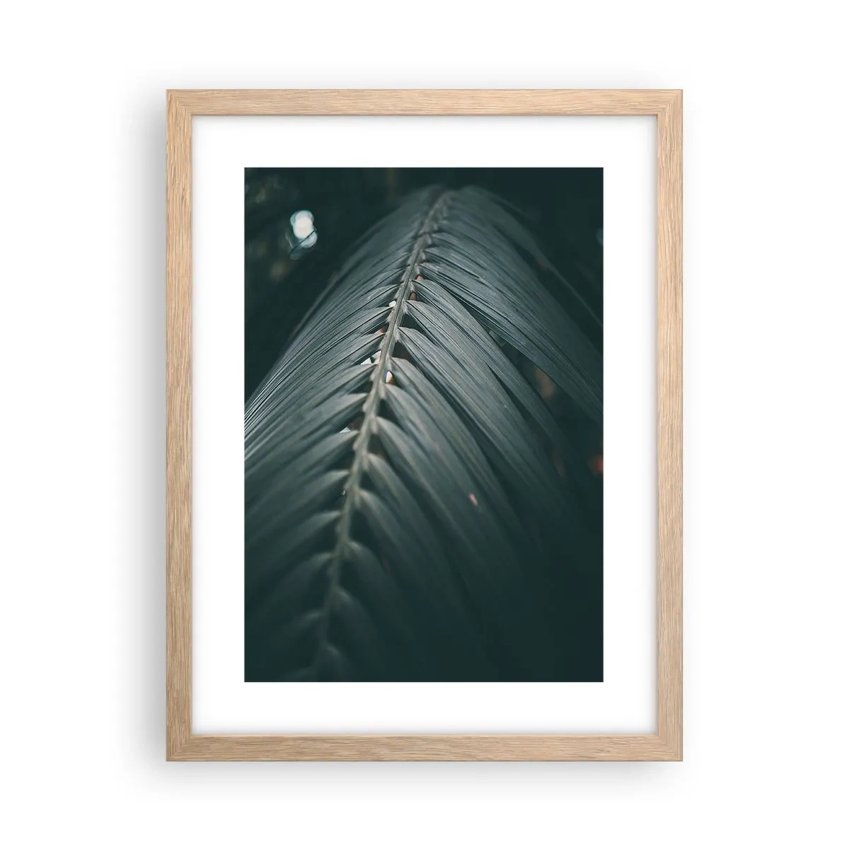 Póster en marco roble claro - La precisión de la naturaleza - 30x40 cm