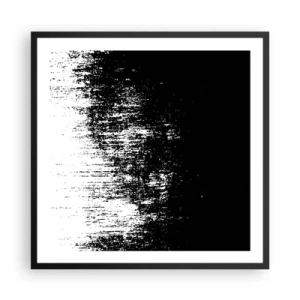 Póster en marco negro - Y el ganador es... - 60x60 cm