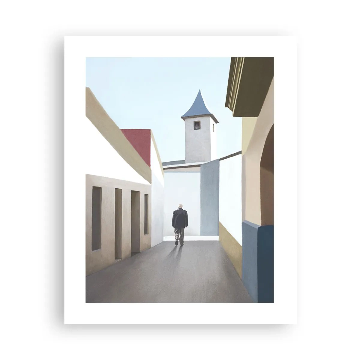 Póster - Paseo soleado - 40x50 cm