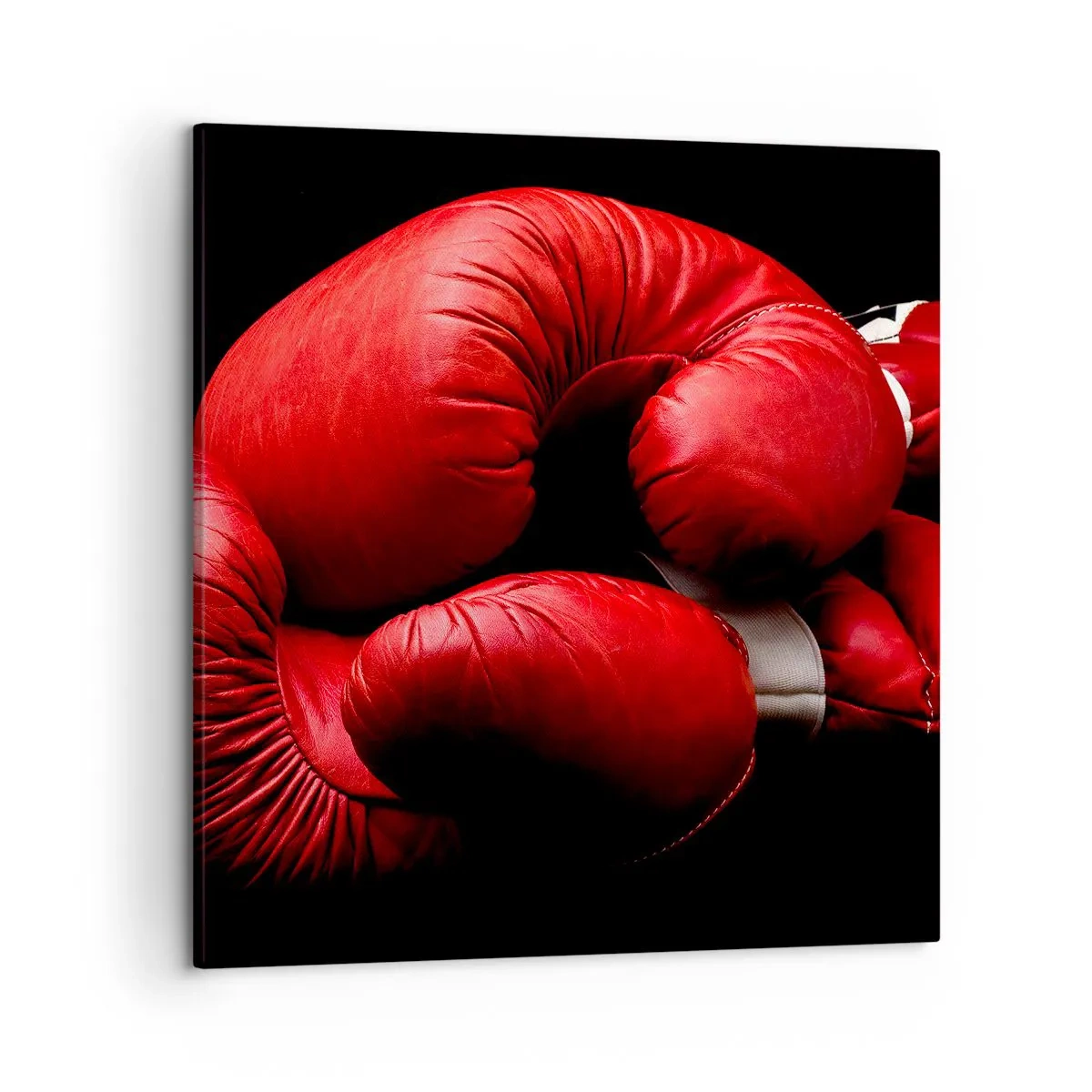 Cuadro sobre lienzo - Impresión de Imagen - La emoción del combate quedó atrás - 50x50 cm