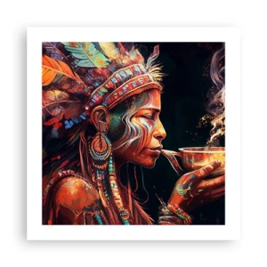 Póster - Un ritual mágico - 50x50 cm