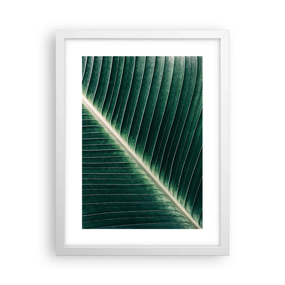 Póster en marco blanco - El ritmo de la naturaleza - 30x40 cm