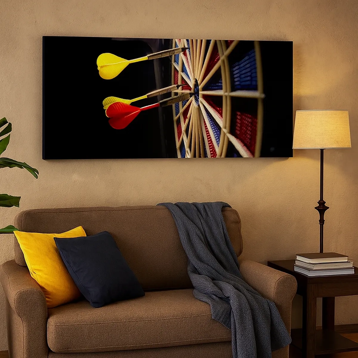 Cuadro sobre lienzo - Impresión de Imagen - En el blanco - 30x30 cm