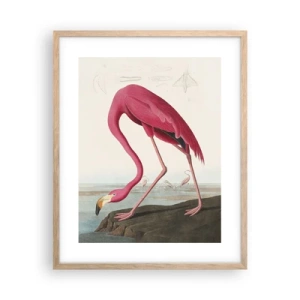 Póster en marco roble claro - Creación asombrosa - 40x50 cm