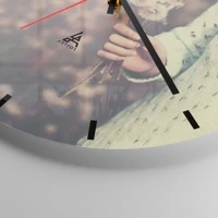 Esfera sin numeración, con rayas