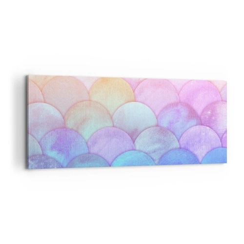 Cuadro sobre lienzo - Impresión de Imagen - Concha de perla - 100x40 cm