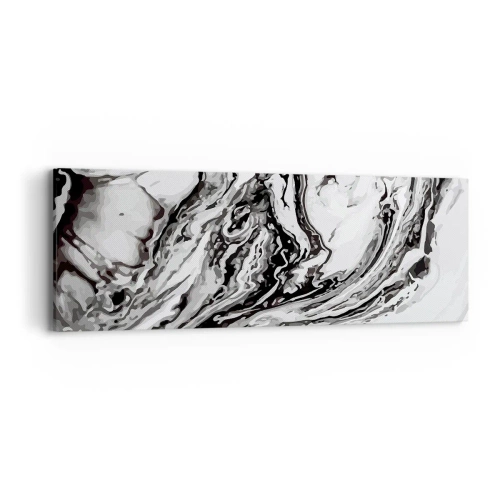 Cuadro sobre lienzo - Impresión de Imagen - Al principio existía el caos - 90x30 cm