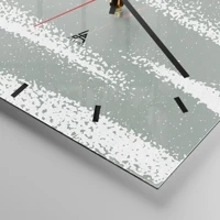 Esfera sin numeración, con rayas