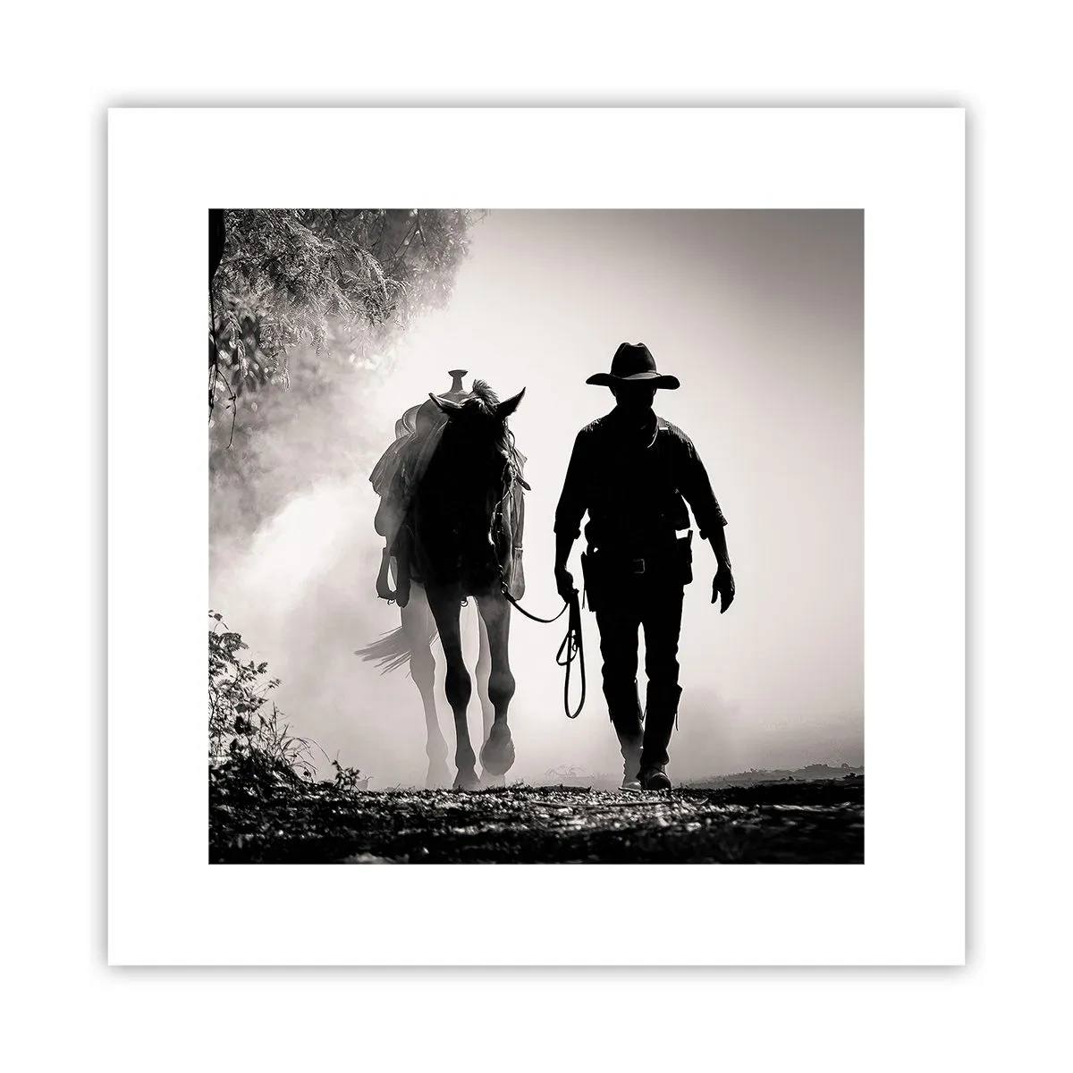 Póster - La mañana de Texas - 30x30 cm