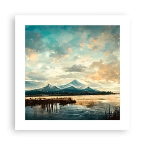 Póster - Bajo la protección del cielo - 40x40 cm