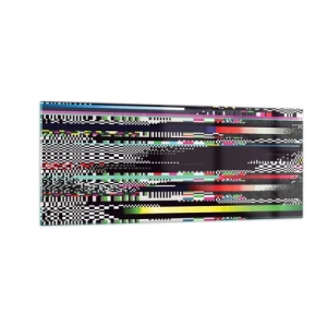 Cuadro sobre vidrio - Impresiones sobre Vidrio - Una imagen de otra realidad - 100x40 cm