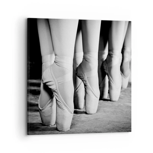 Cuadro sobre lienzo - Impresión de Imagen - En conjunto y al unísono - 70x70 cm