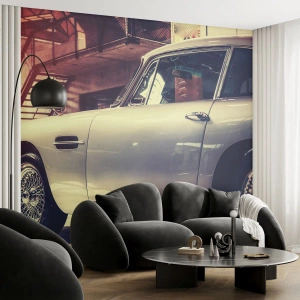 Fotomural personalizado Autoadhesivo Deluxe Sticker - Los clásicos no envejecen - Auto, Automotor, Vintage
