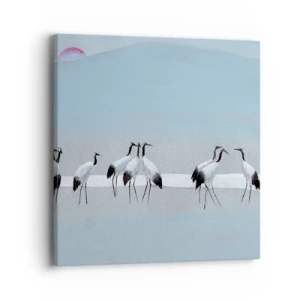 Cuadro sobre lienzo - Impresión de Imagen - Después de un día caluroso - 40x40 cm