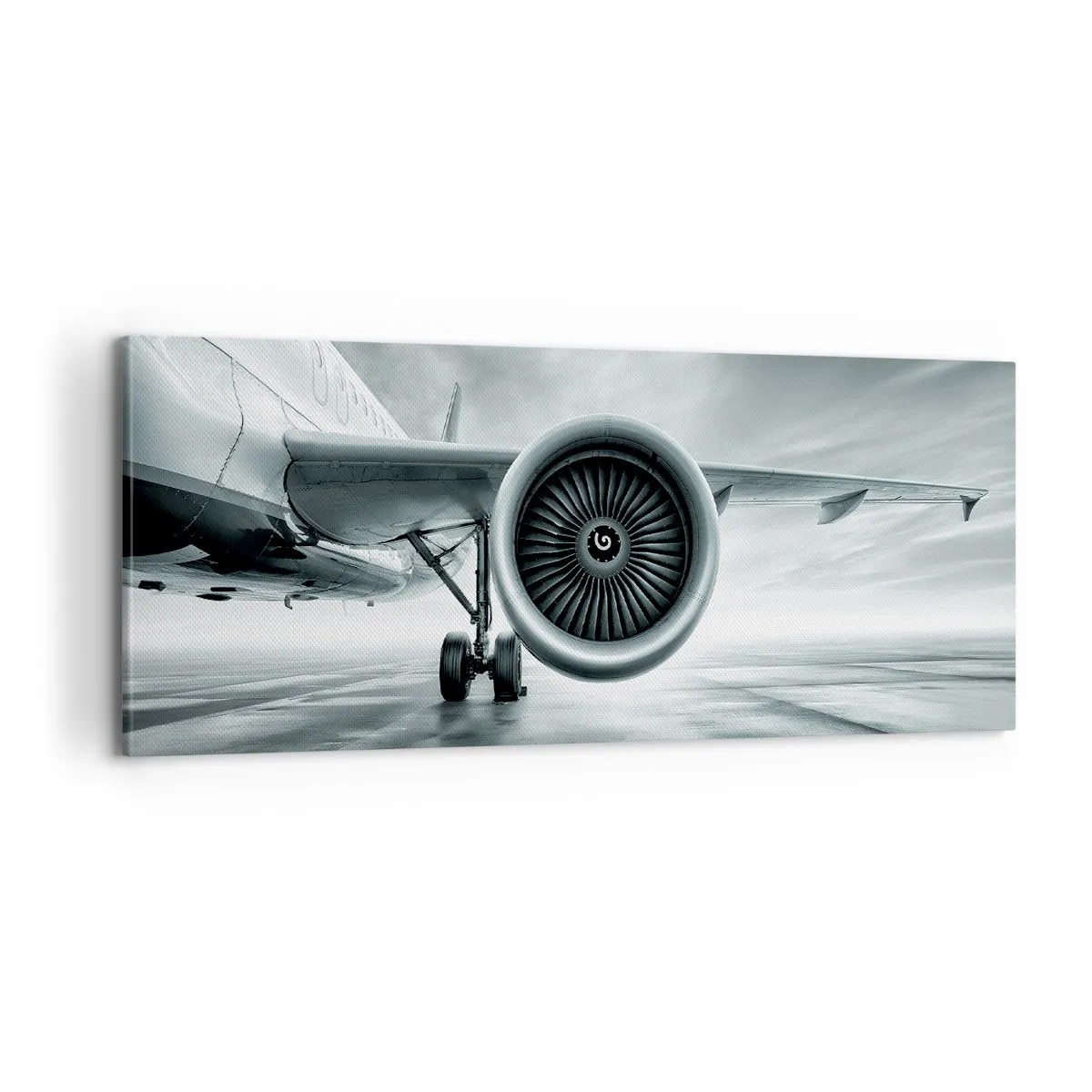 Cuadro sobre lienzo - Impresión de Imagen - Hay poder - 100x40 cm