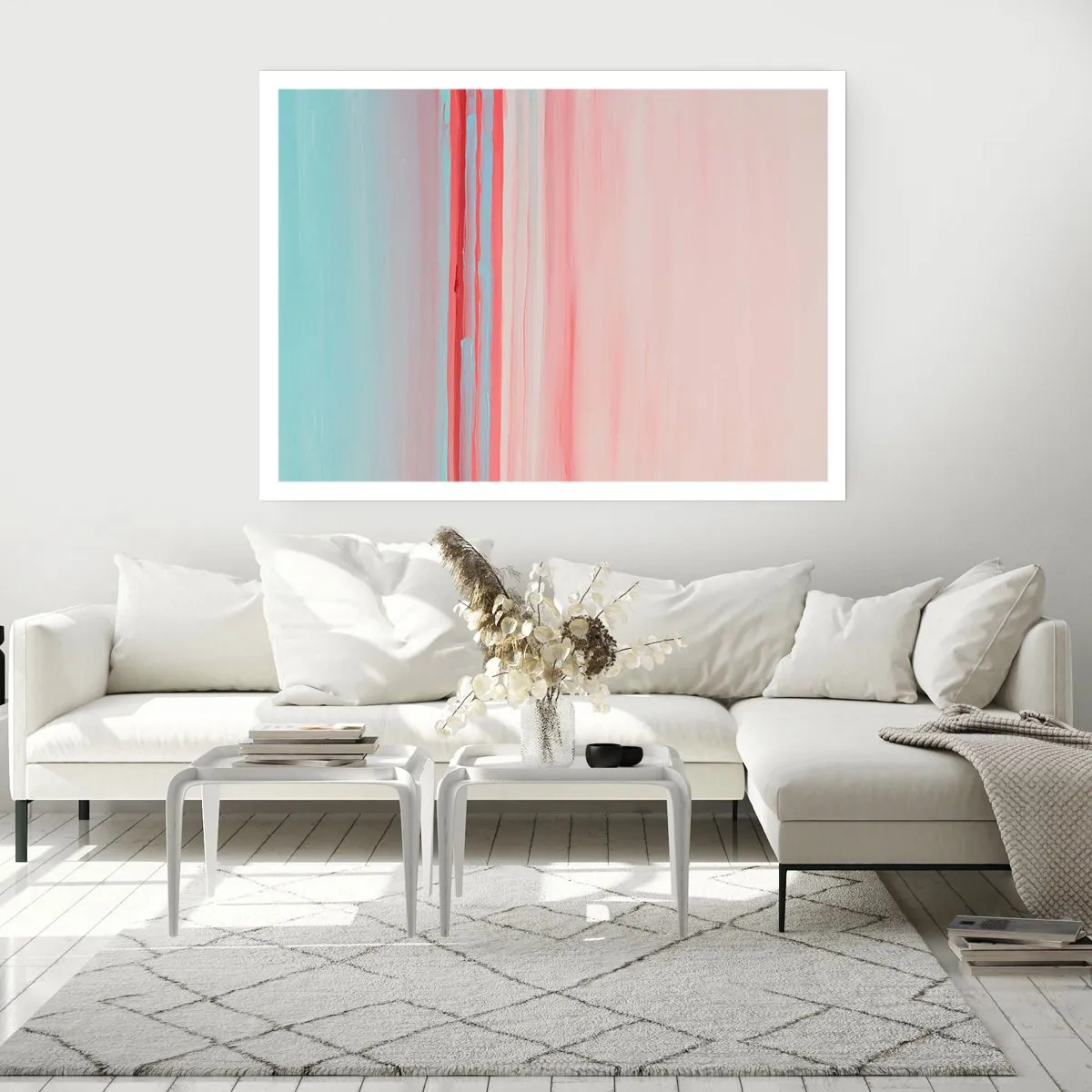 Póster - Abstracción al amanecer - 91x61 cm