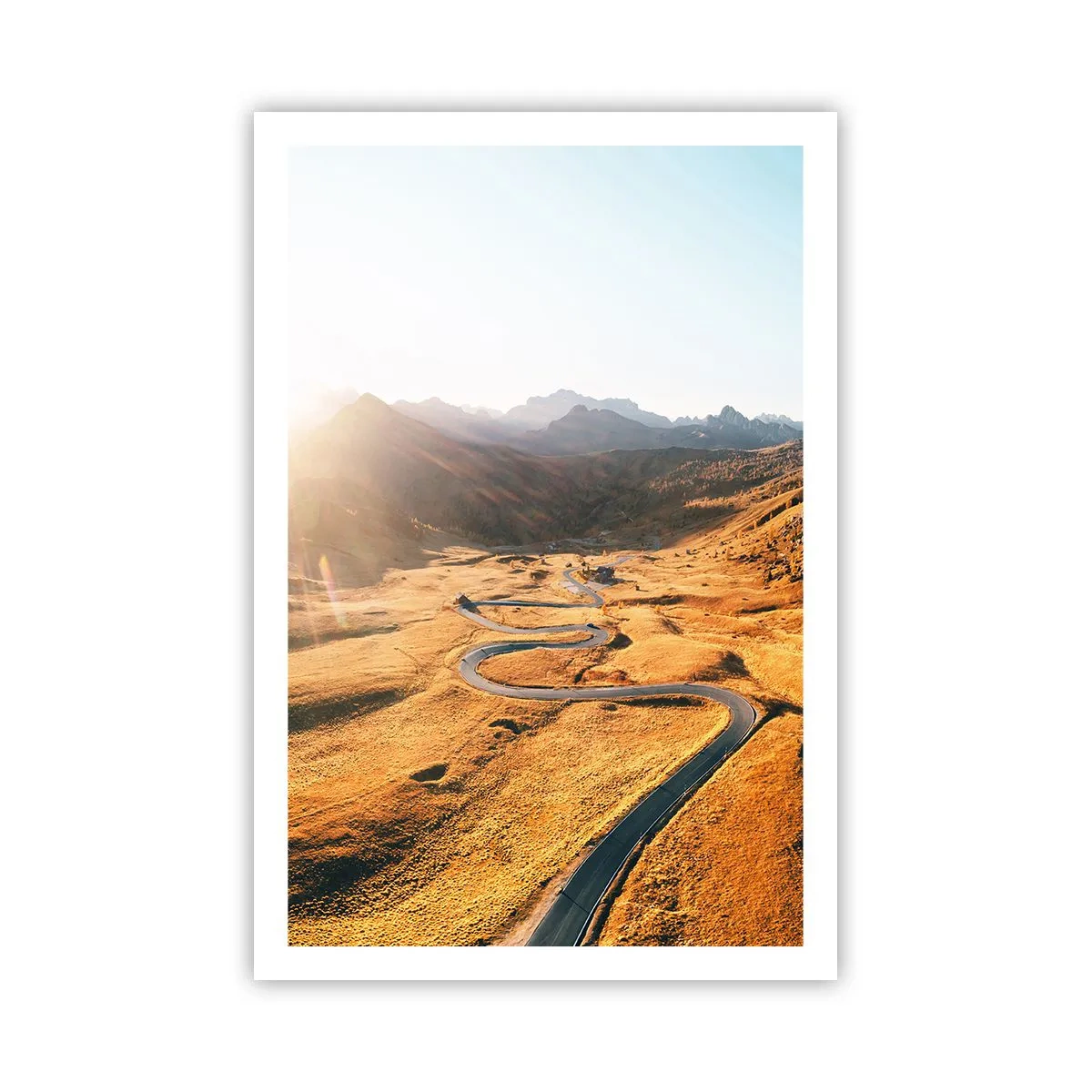 Póster - En un valle dorado - 61x91 cm