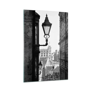 Cuadro sobre vidrio - Impresiones sobre Vidrio - Un cuento de Edimburgo - 70x100 cm