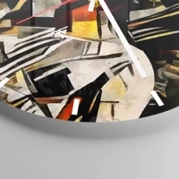 Esfera sin numeración, con rayas