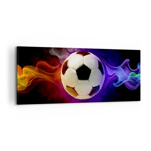 Cuadro sobre lienzo - Impresión de Imagen - El poder mágico del juego - 100x40 cm