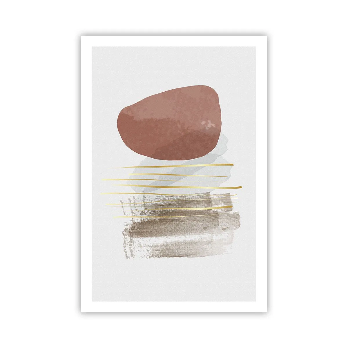 Póster - Una columnata abstracta - 61x91 cm