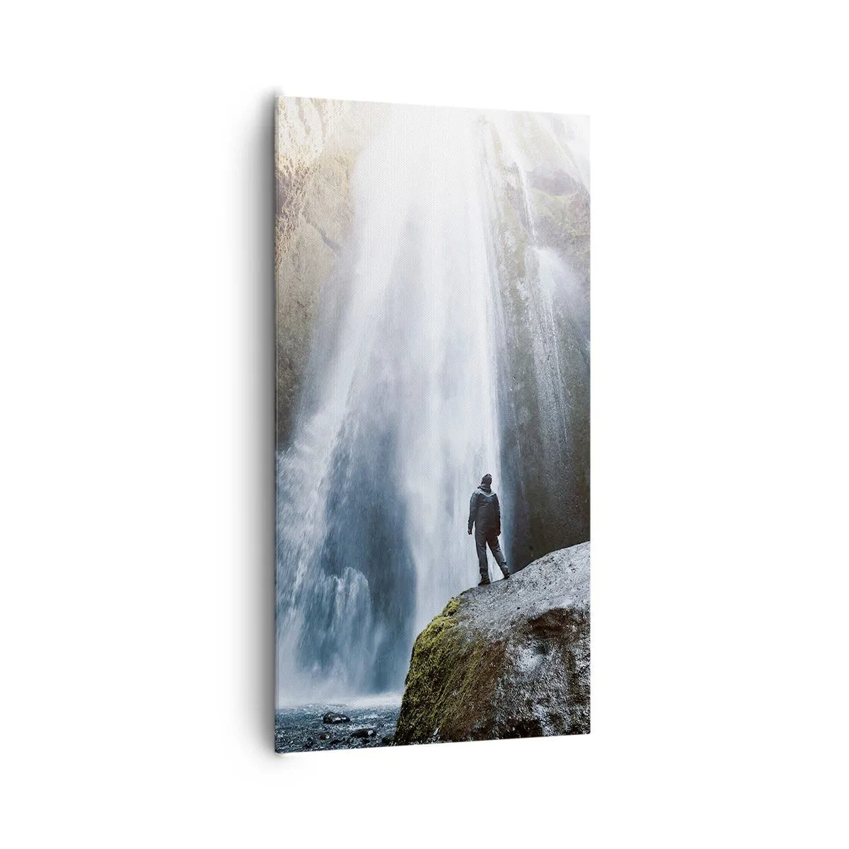 Cuadro sobre lienzo - Impresión de Imagen - Impresionante vista - 65x120 cm