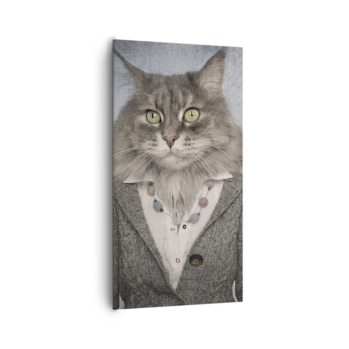 Cuadro sobre lienzo - Impresión de Imagen - Las pieles vuelven a estar de moda - 65x120 cm