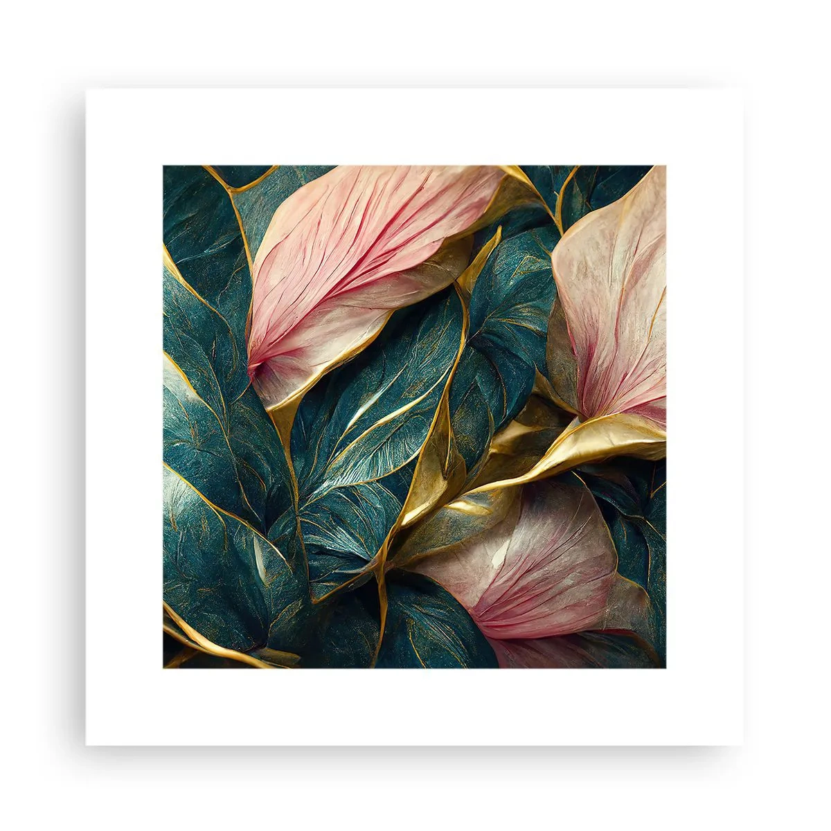 Póster - Elegancia y estilo naturales - 30x30 cm